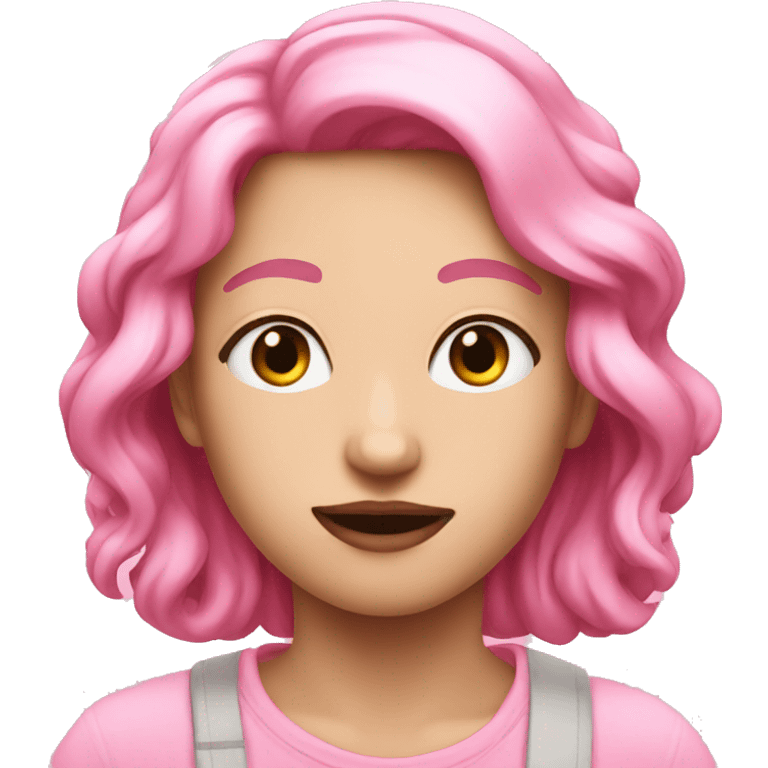 Pink aesthetic emoji