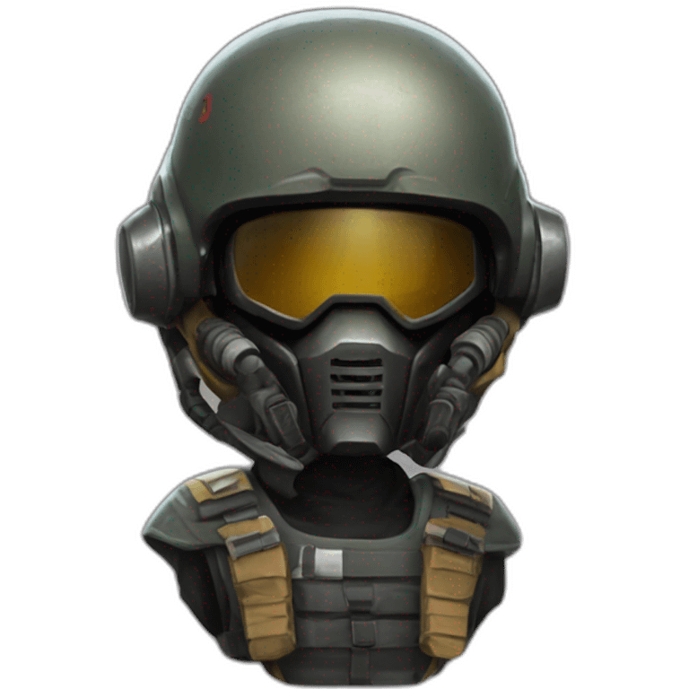 Kokodisco as helldivers 2 soldier emoji