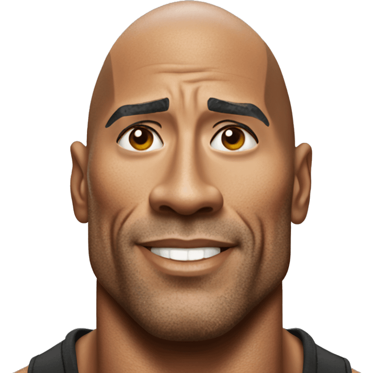 Dwayne the Rock Johnson  emoji