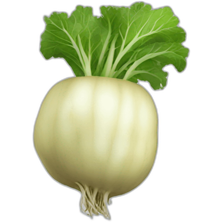 white beet emoji