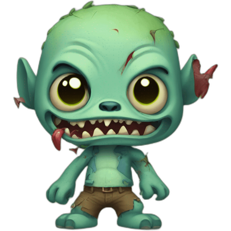 Stitch Zombie emoji