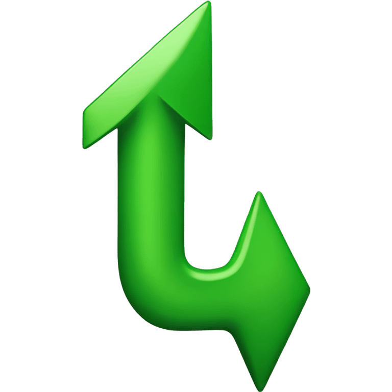 green up arrow emoji