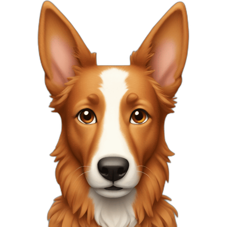 ginger shepherd emoji