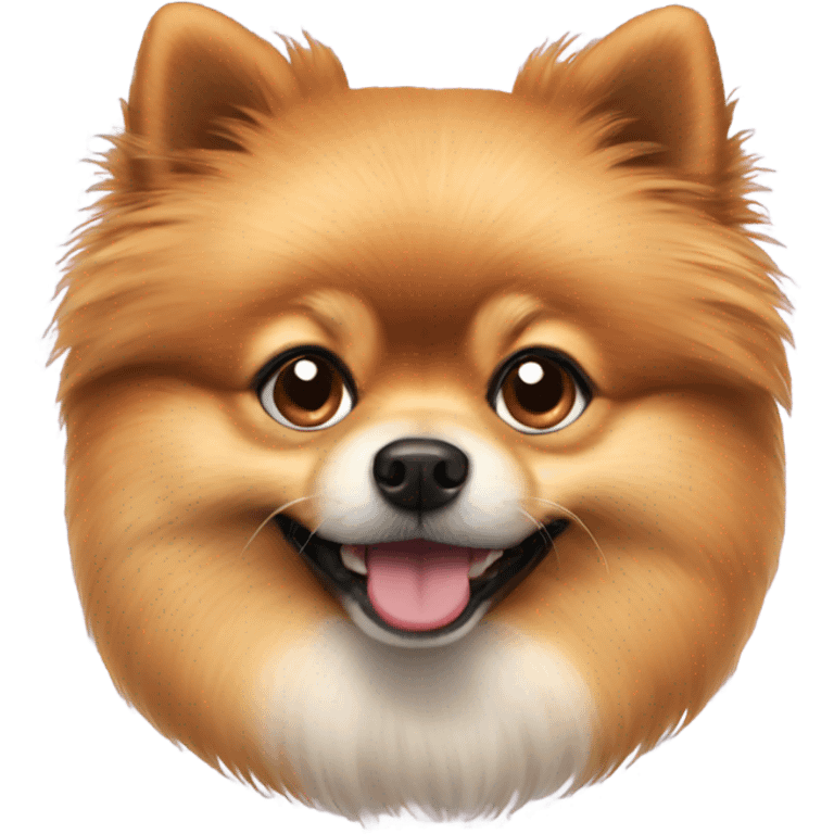 Pomeranian dog  emoji