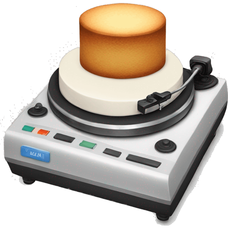 Turntable for cake  emoji