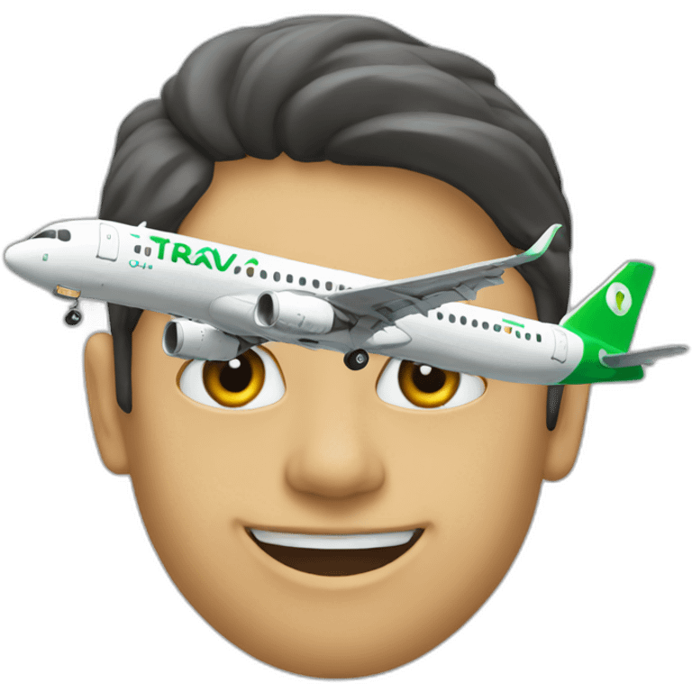 Transavia plane emoji