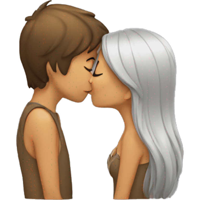 kissing emoji