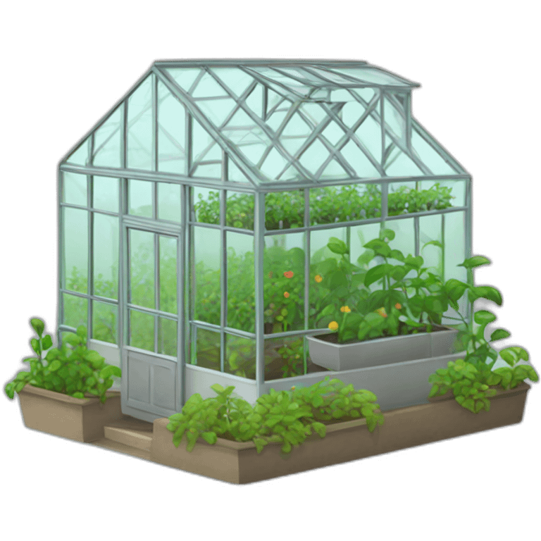 Greenhouse emoji