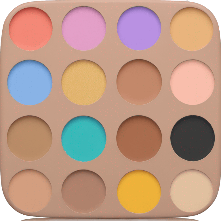 Makeup palette  emoji