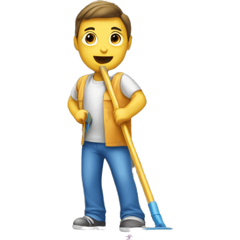 house-cleaning alert emoji