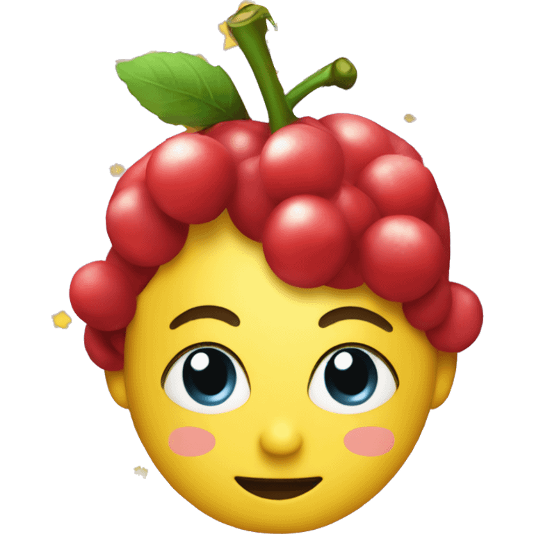 Cherrys with Stars emoji