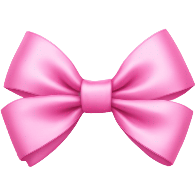 Pink bow emoji