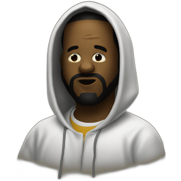 Ghostface rap character emoji