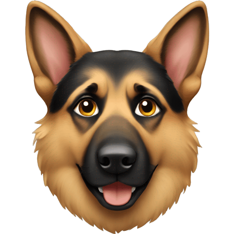 German shepherd  emoji