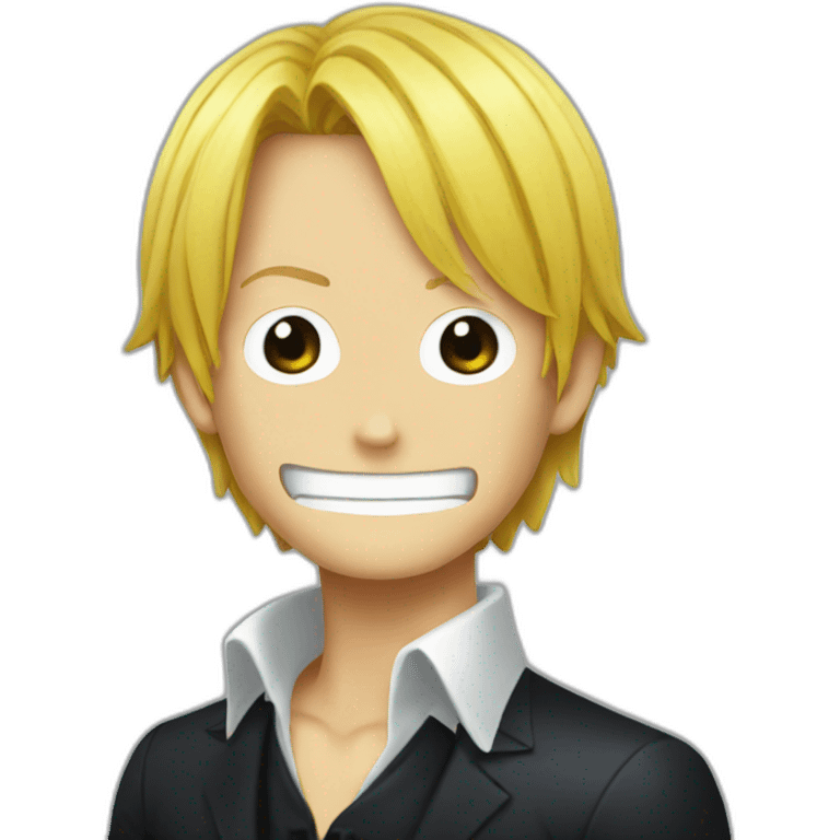 Sanji from one piece emoji