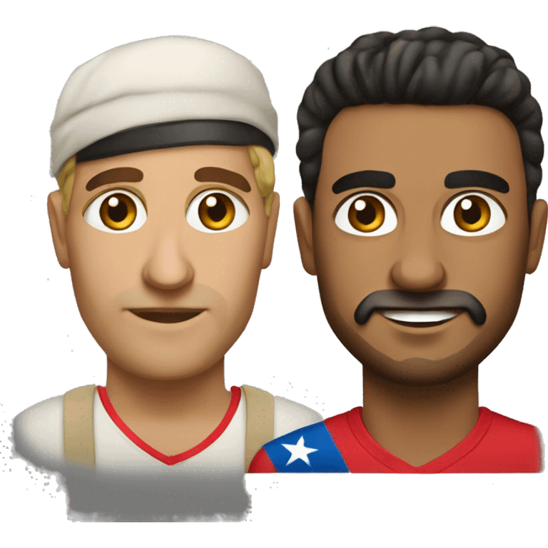 Albanian and Cuban emoji