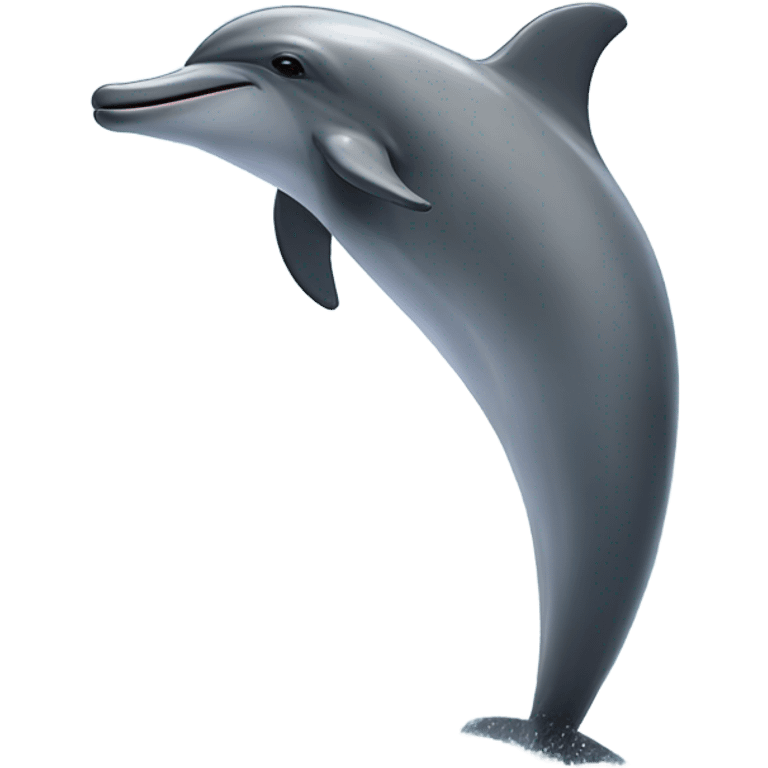 Dolphin saying I wanna die jumping in the sea with a rainbow in the corner  emoji