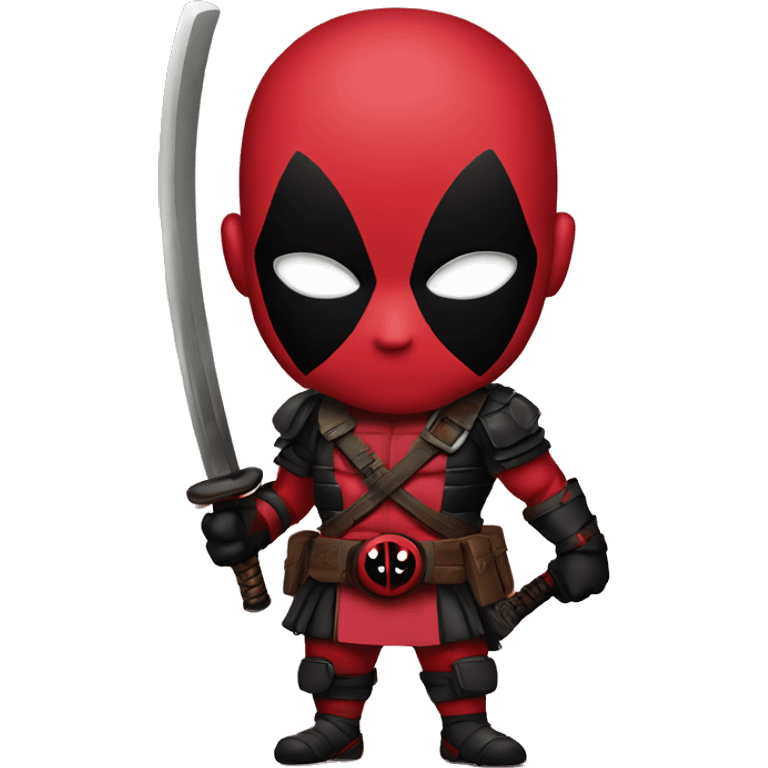 deadpool samurai emoji