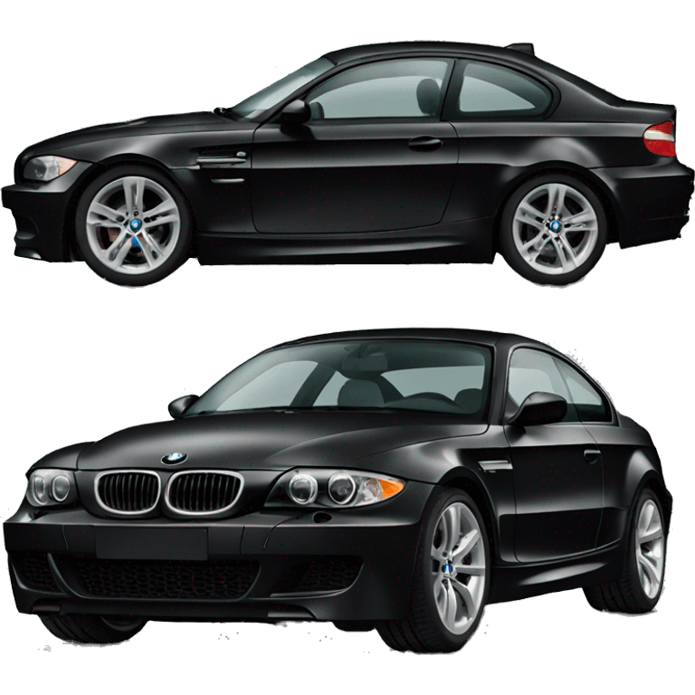 car black bmw e87 emoji