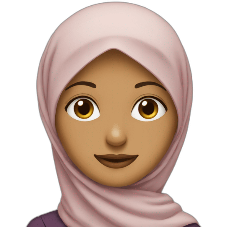 Hijabi woman emoji