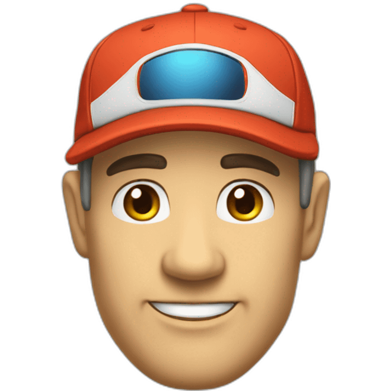 tête coach esport casquette 47 ans emoji