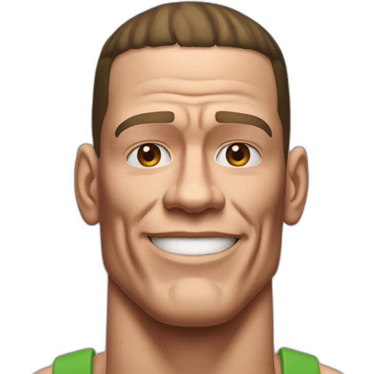 John Cena realistic emoji