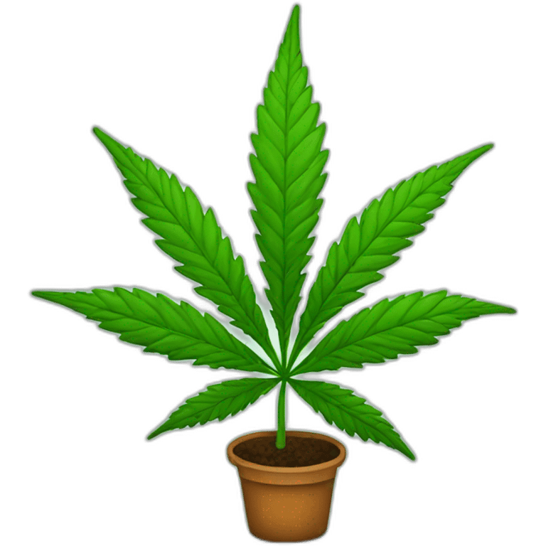 cannabis plant emoji