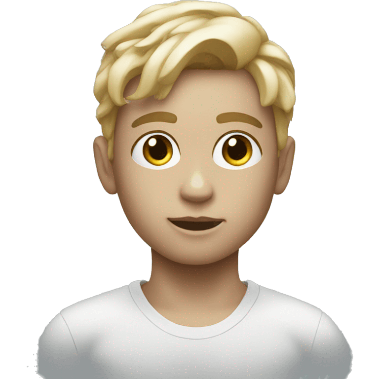 Bionic boy emoji