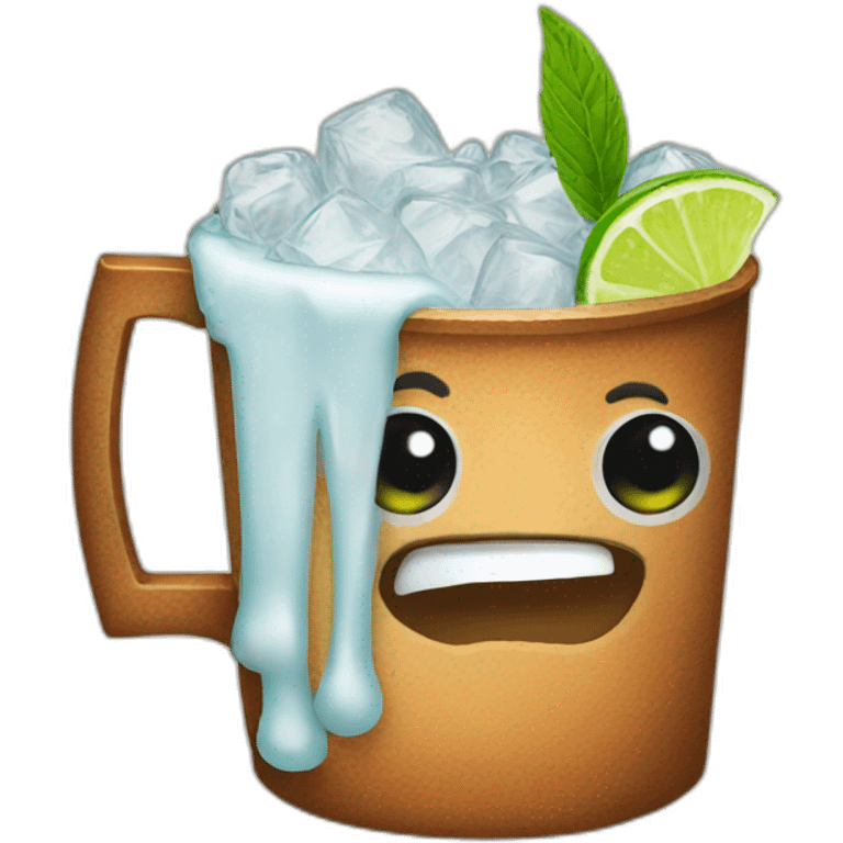 Moscow mule emoji