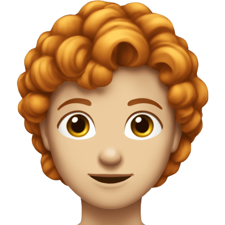 Rousse cheveux long s avec un décolleté yeux verts emoji