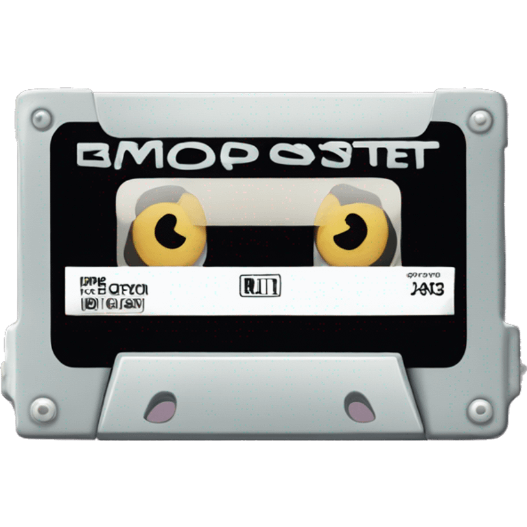 casette tape emoji