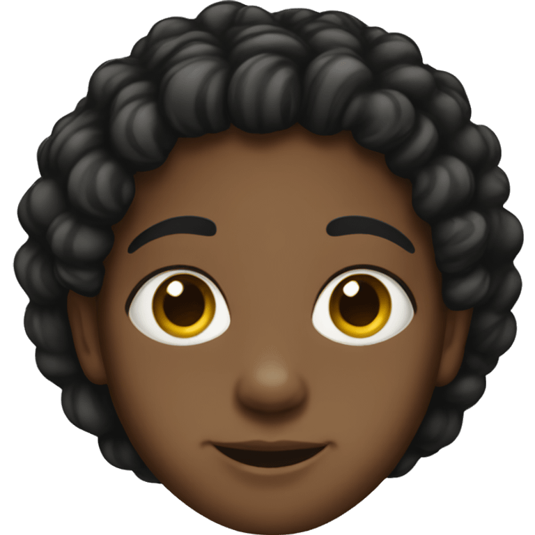 jewish black mixed kid emoji