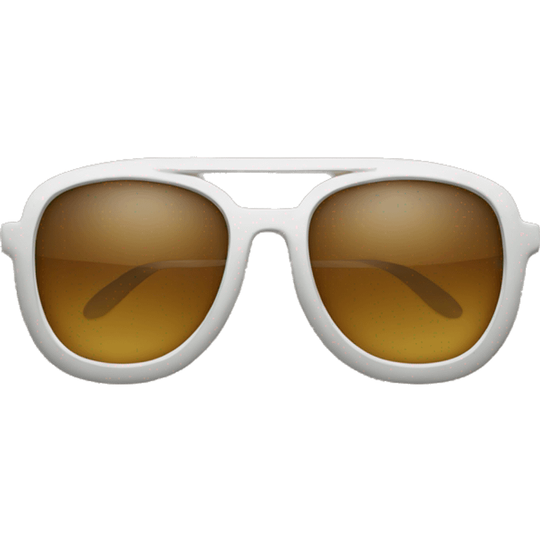 A pair of sunglasses laying flat emoji