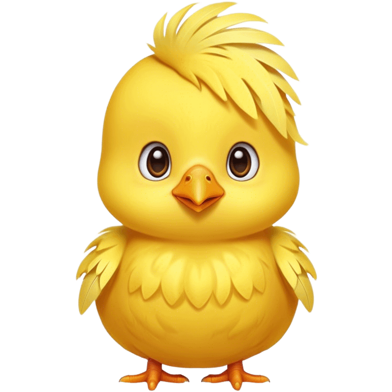 Cute chick emoji