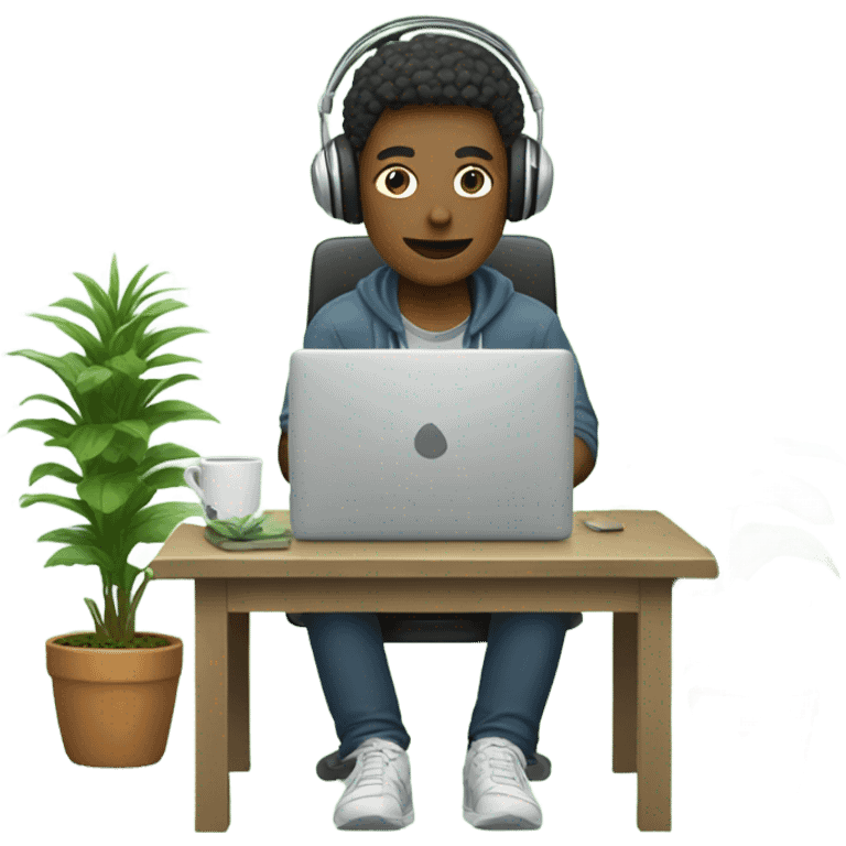 Work from home emoji