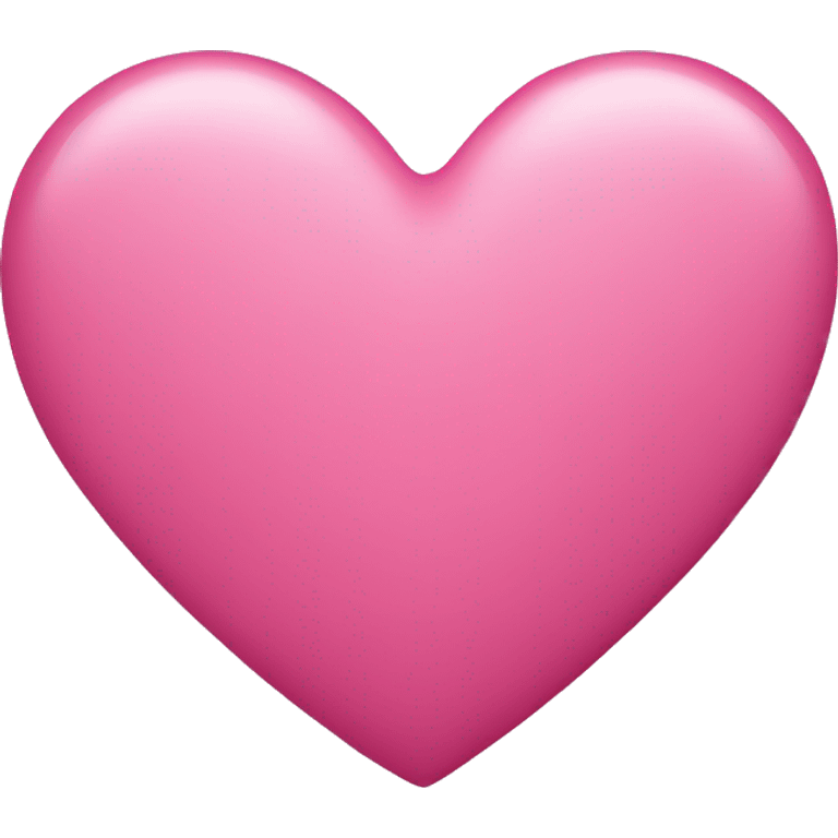 Pink heart emoji