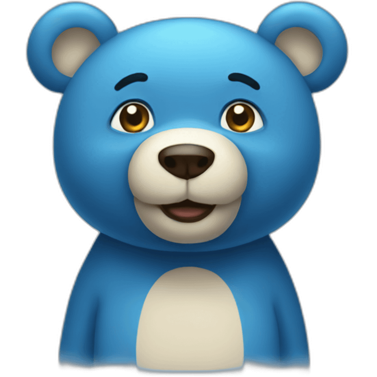 blue-bear emoji