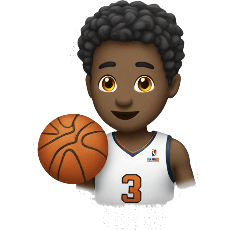 jm playing basketball  emoji