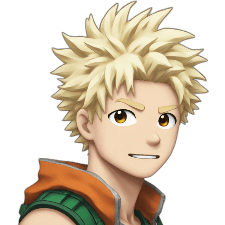 Bakugo my hero academia manga emoji