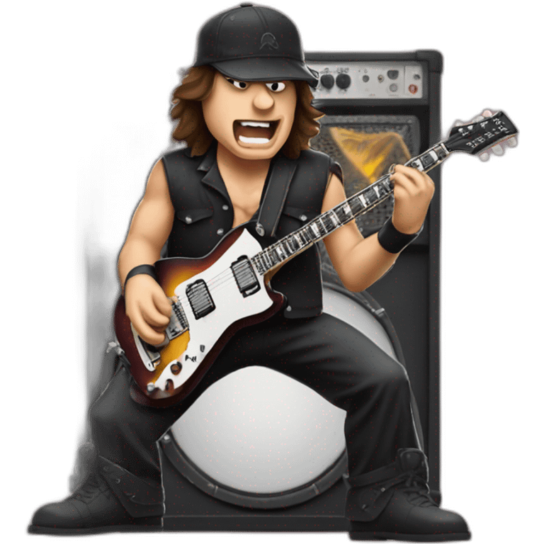 Ac/dc in concert emoji