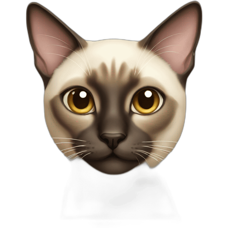 Siamese cat emoji