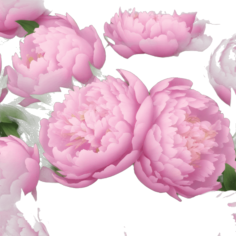 light link peonies  emoji