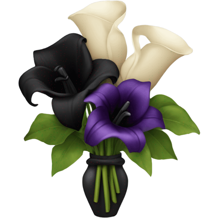 Black Boquet emoji