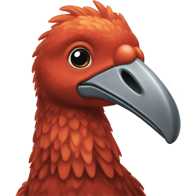 dodo red emoji