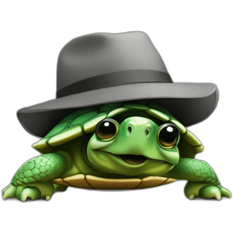 Dj turtle emoji