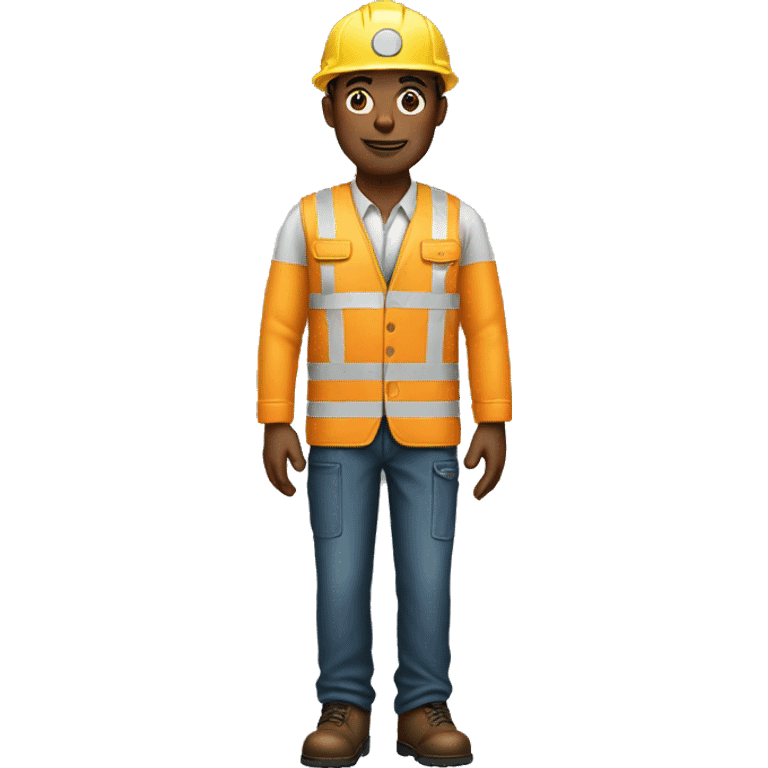 full body man as a working professiona emoji