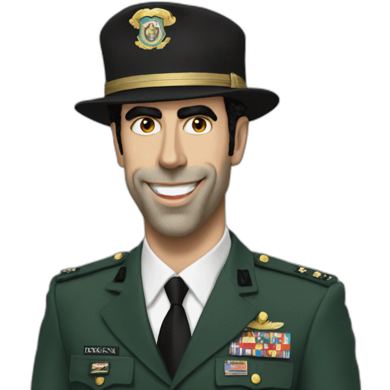 Sacha Baron Cohen emoji