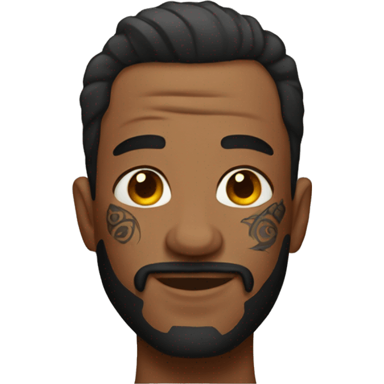 Man with tattoos  emoji