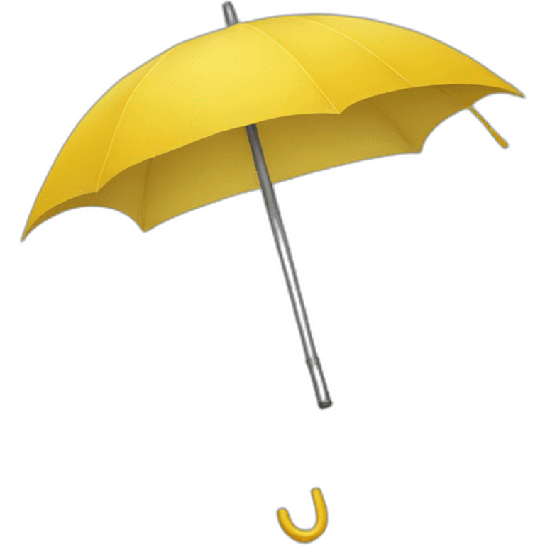 Yellow umbrella emoji