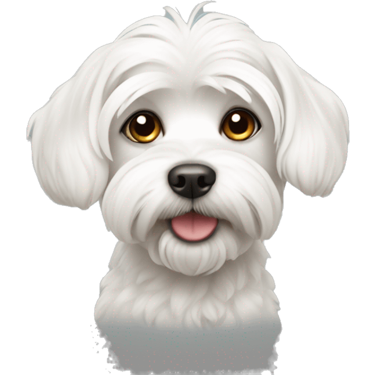 dog maltese emoji